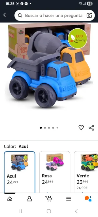 Camiones de Juguete Kinetic Truck