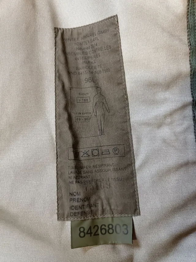 Chaqueta Camuflaje GTX Talla M