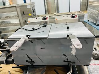 Freidora Doble Nitto Acero Inoxidable