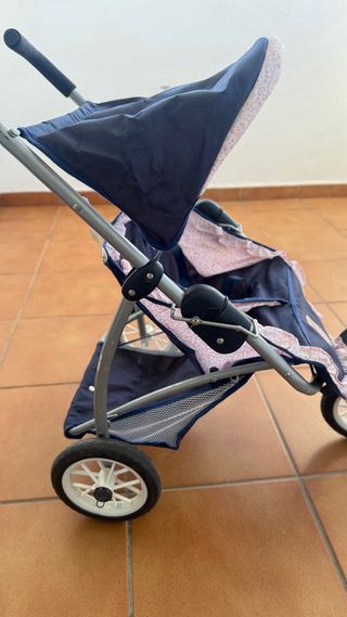 Carro gemelar para muñecas