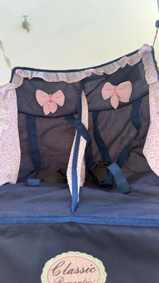 Carro gemelar para muñecas