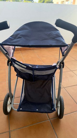 Carro gemelar para muñecas