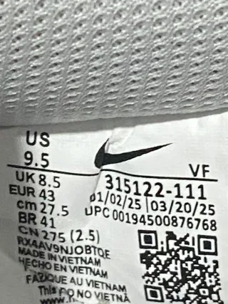 Zapatillas blancas Nike