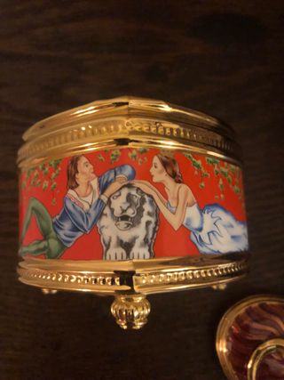 Carillon Faberge Vintage Cuore Per Collezionisti