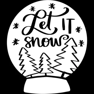 Autocolante Decorativo de Natal