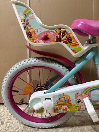 Bicicleta infantil niña como nueva