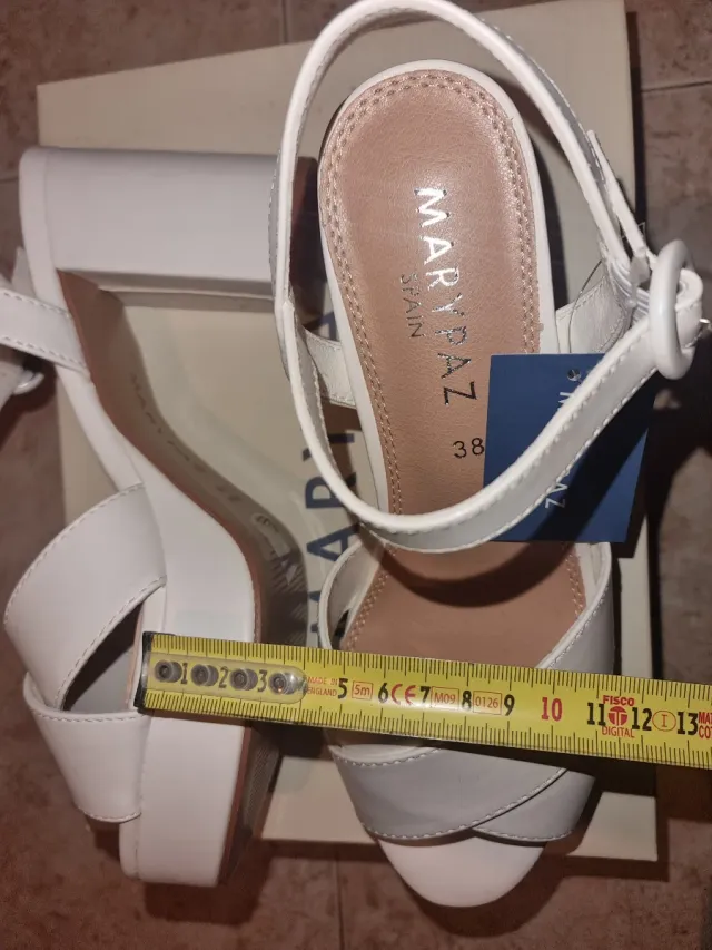 Sandalias Marypaz Plataforma Talla 38