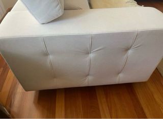 Sofá modular blanco ,como nuevo,