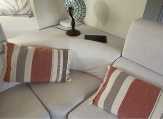 Sofá modular blanco ,como nuevo,