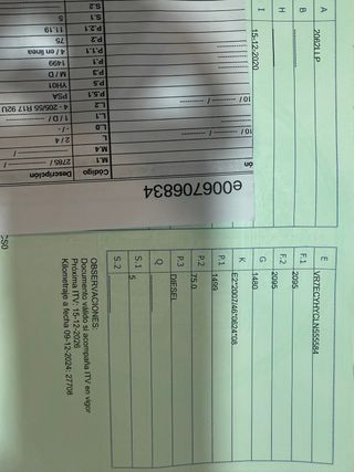 Mangueta Dirección Izquierda Berlingo