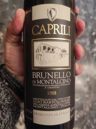 Bottiglie vino Brunello Montalcino da collezione