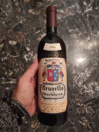 Bottiglie vino Brunello Montalcino da collezione