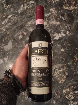 Bottiglie vino Brunello Montalcino da collezione