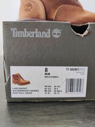 Botas Timberland Larchmont Chukka Impermeables