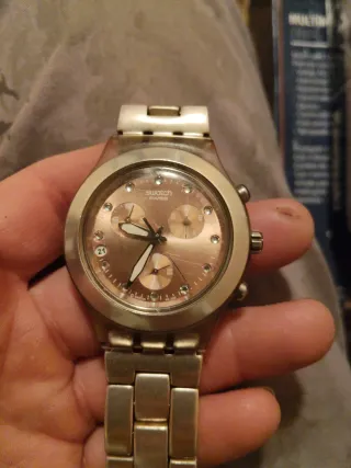 Swatch Aluminio Cronógrafo irony diaphane