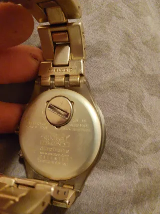 Swatch Aluminio Cronógrafo irony diaphane