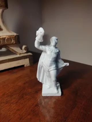 Statuina Ginori Commedia dell'arte