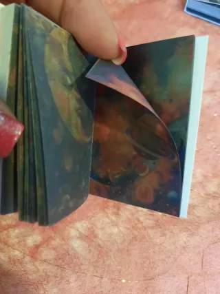 Bloco 100 gravuras papel 4x6cm