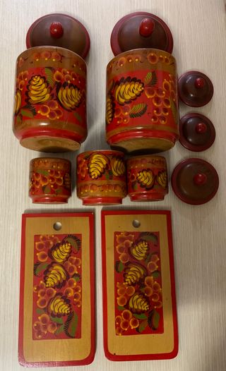 Portaspezie da parete vintage anni '80