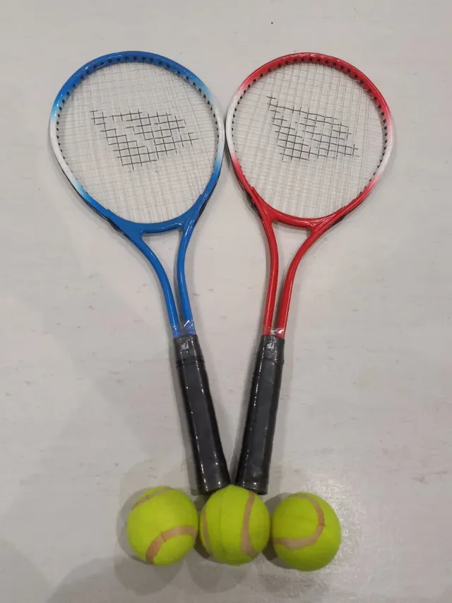 Set Racchette Tennis Master + 3 Palline