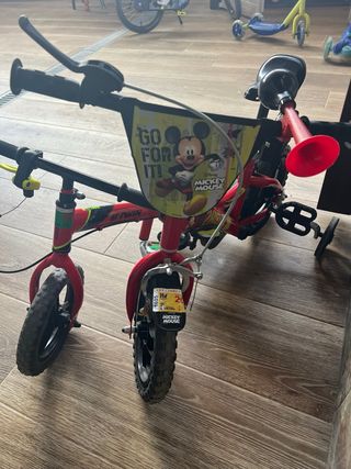 Bicicleta infantil Mickey Mouse B'TWIN