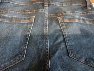 Pantalón vaquero Pull&Bear azul