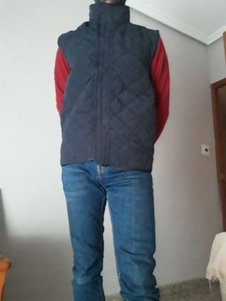 Chaleco acolchado cuello alto nuevo