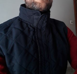 Chaleco acolchado cuello alto nuevo