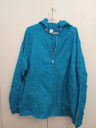 Chubasquero Decathlon Talla L Azul