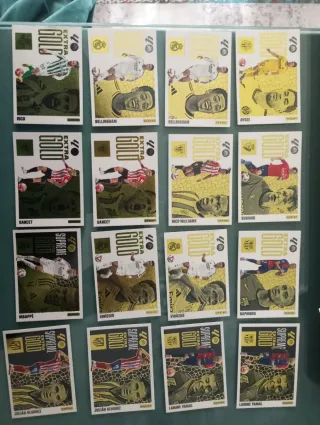 Vendo cromos extra gold