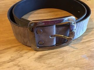 Tre cinture in vera pelle