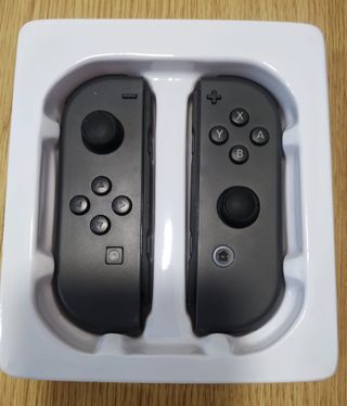 2 Joycons nuevos para Switch negro cromados
