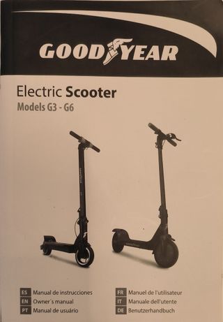 Patinete Eléctrico Goodyear G6 hasta 120kg