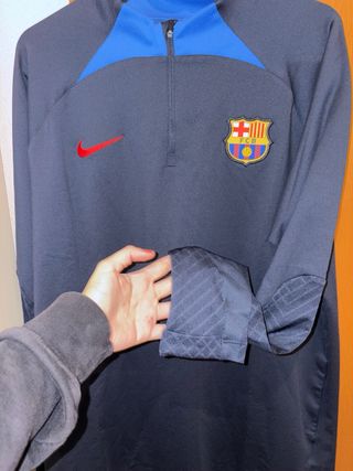 Nike FC Barcelona Strike Drill Top – Azul