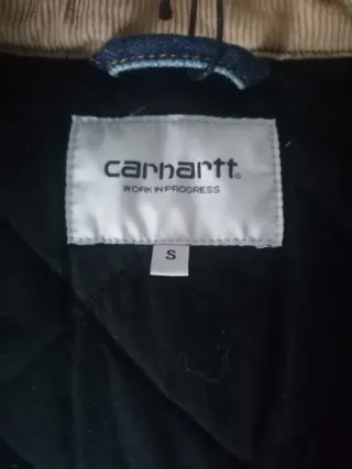 Chaqueta Carhartt Denim Azul Marrón Talla S