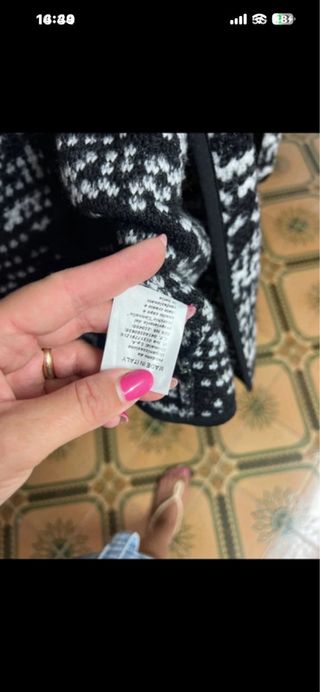 Cappotto lana fantasia