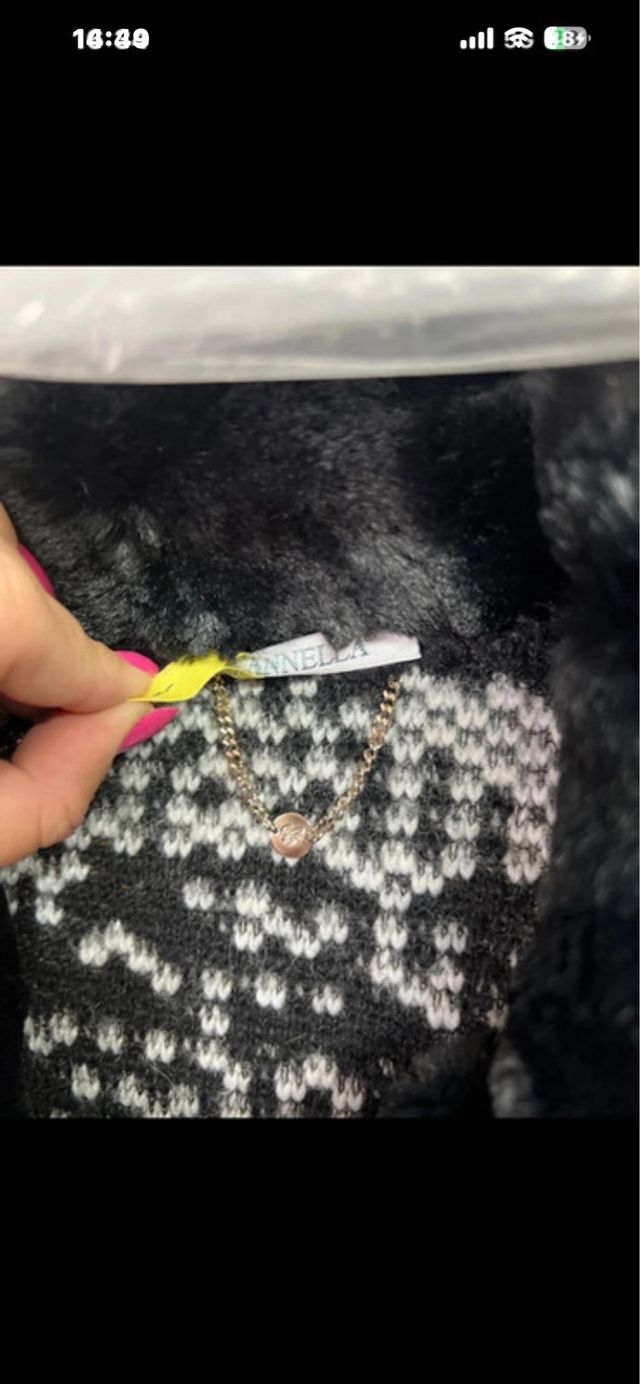 Cappotto lana fantasia