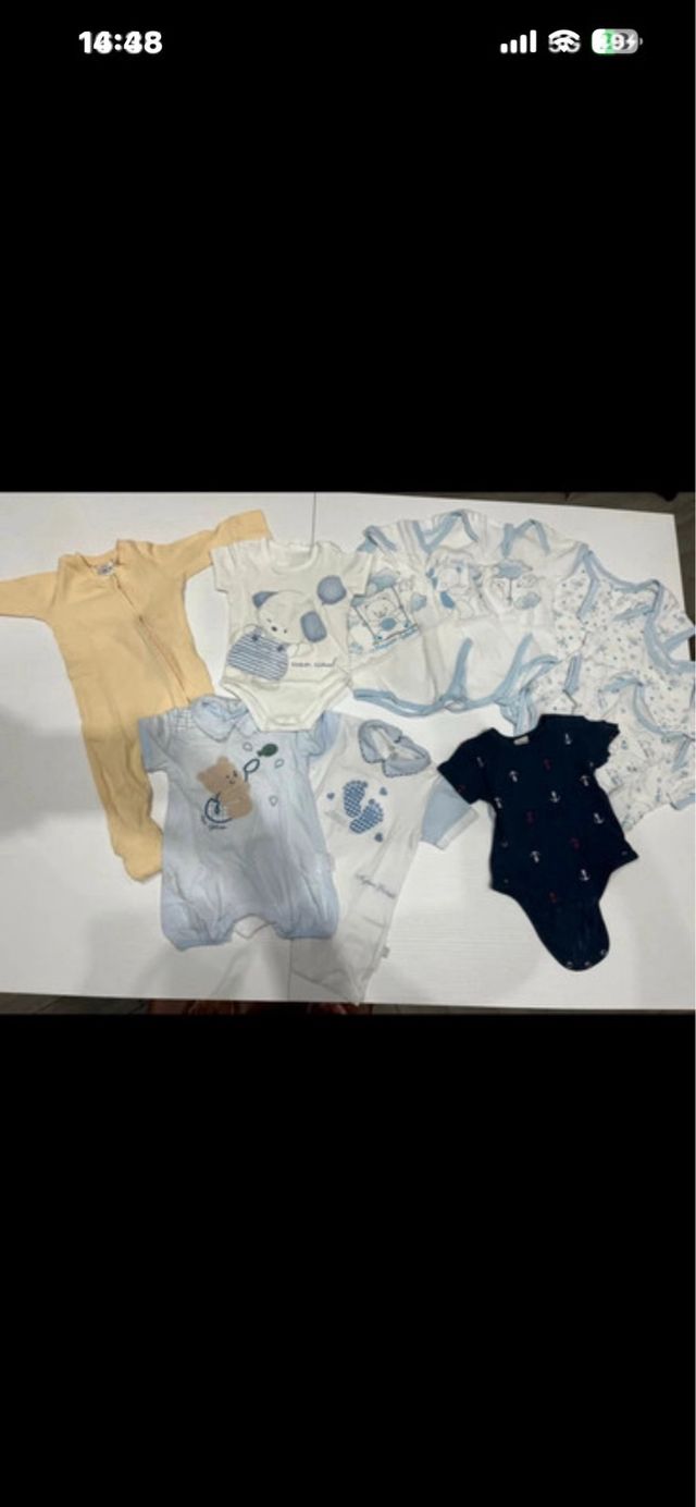 Set neonato tutina con zip