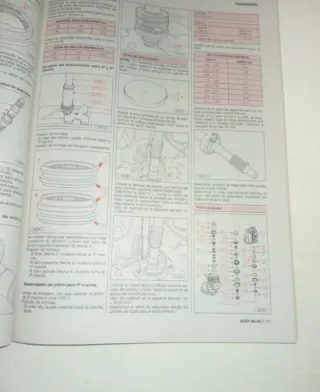 AUDI A4 B5 1.8i 20v T 1.9 2.5 TDI MANUAL D TALLER