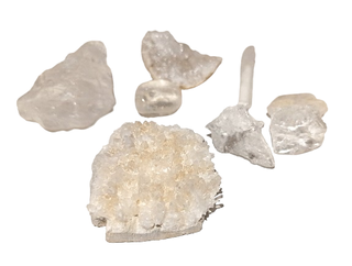 Lote de cuarzo natural