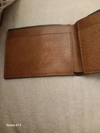 Portafoglio Emporio Armani Marrone Pelle