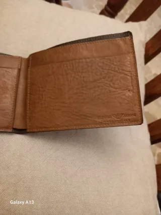 Portafoglio Emporio Armani Marrone Pelle