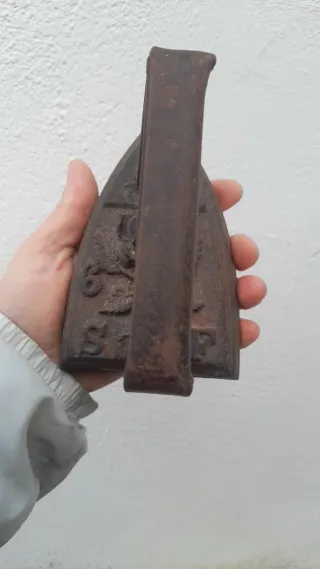 Ferro da stiro vintage Gendarmeria Francese