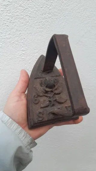 Ferro da stiro vintage Gendarmeria Francese