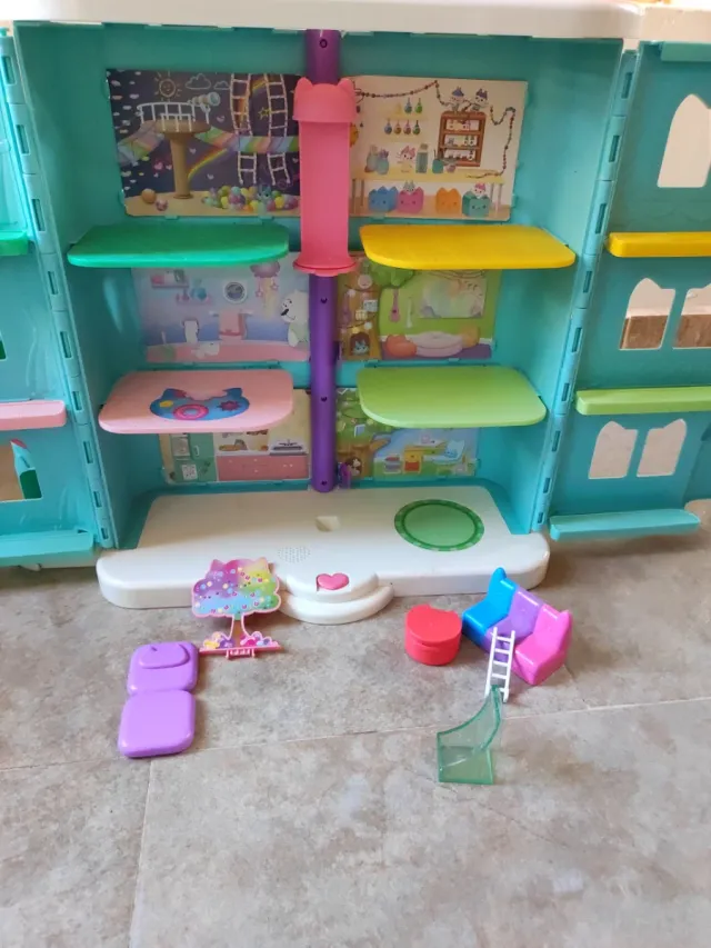 Casa de Muñecas Gabby gato
