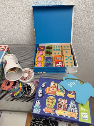 Lote de juegos infantiles Peppa, Bob Esponja...