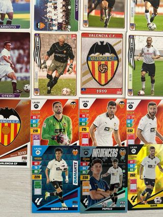 CROMOS FÚTBOL VALENCIA