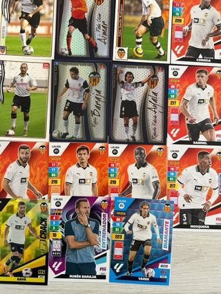 CROMOS FÚTBOL VALENCIA