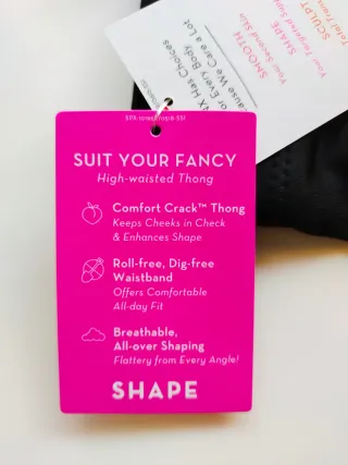 SPANXshape™ Suit Your Fancy High-Waisted Thong