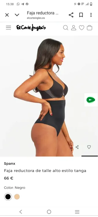 SPANXshape™ Suit Your Fancy High-Waisted Thong